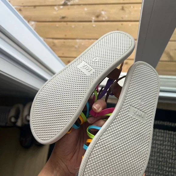 Vibrant Multi-Color Kids Sandals - Picture 4 of 6